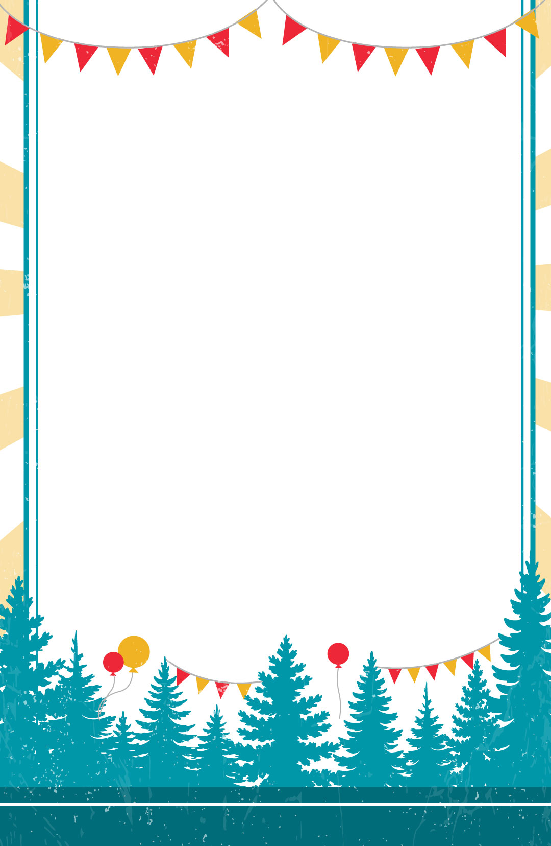 trees and the night sky at camp