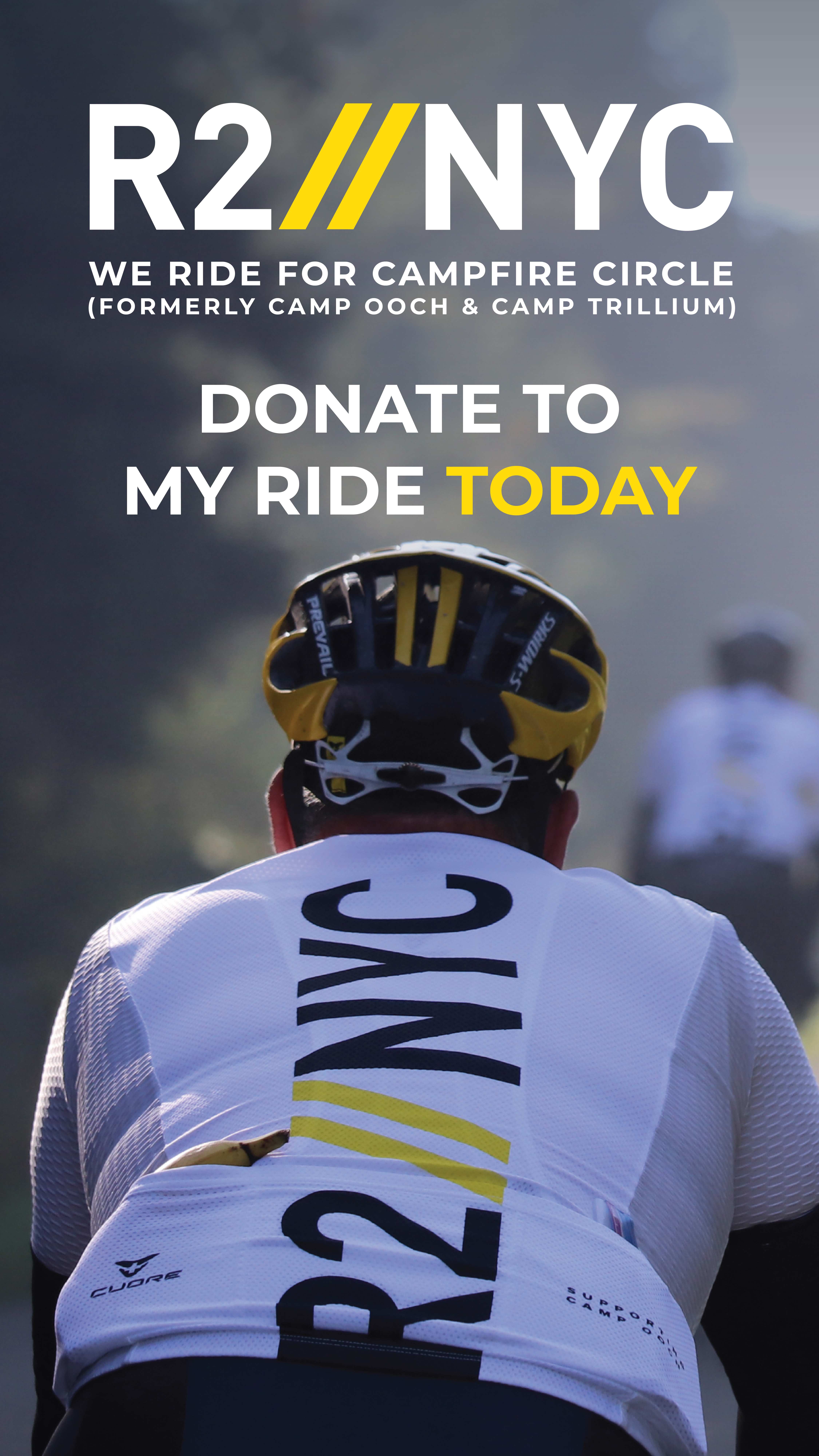 R2NYC Donate to my ride today