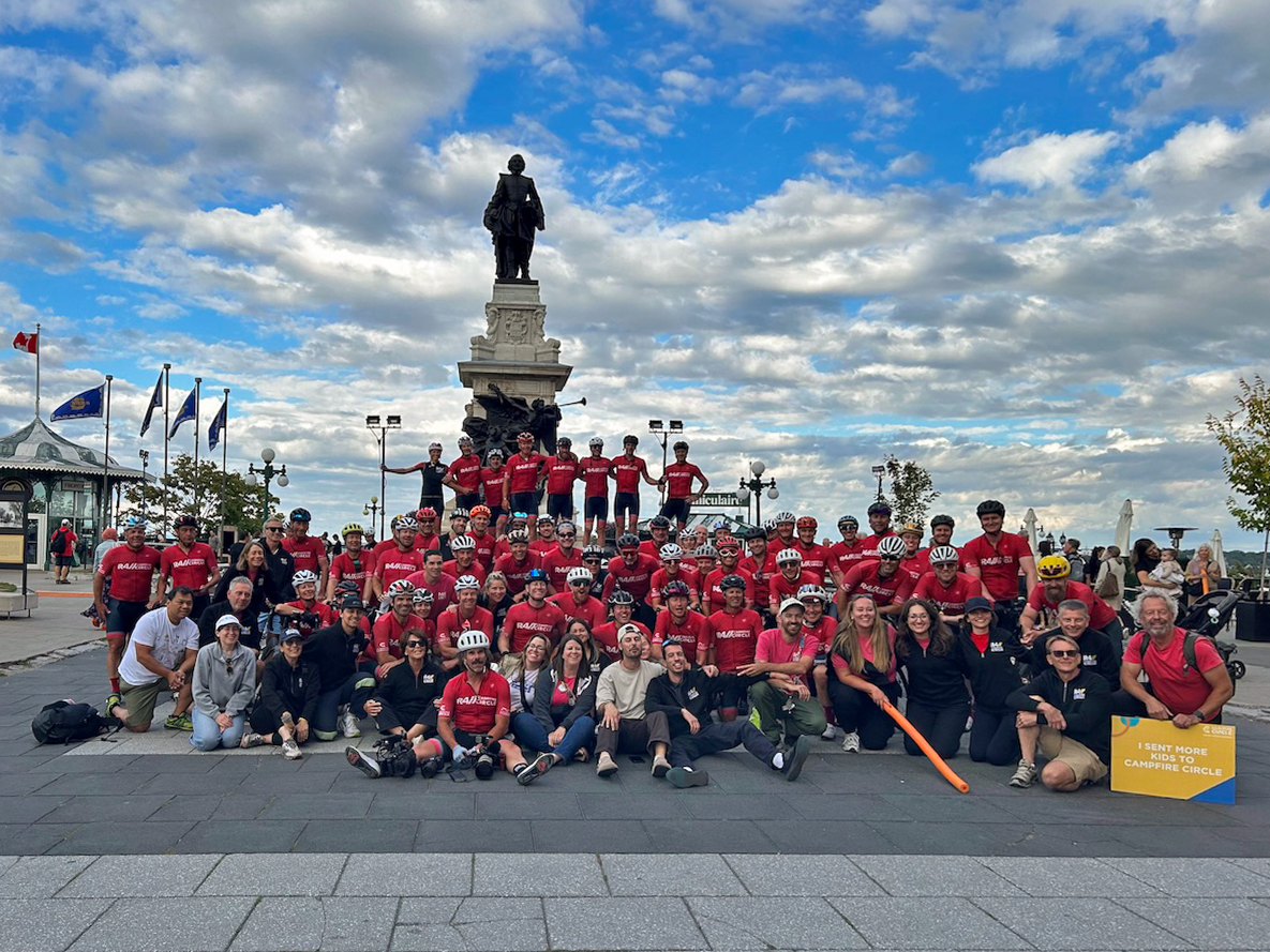 r4campfire riders in quebec city