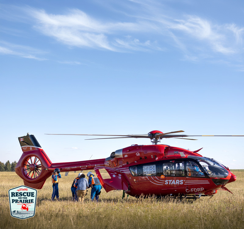 STARS RESCUE ON THE PRAIRIE