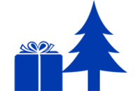 Christmas Tree and Gift