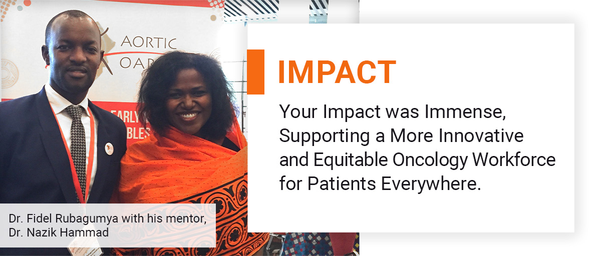 Impact. Your Impact was Immense, Supporting a More Innovative and Equitable Oncology Workforce for Patients Everywhere