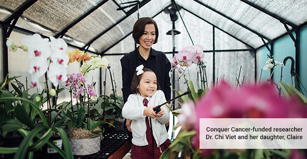 Dr. Chi Viet and daughter, Claire