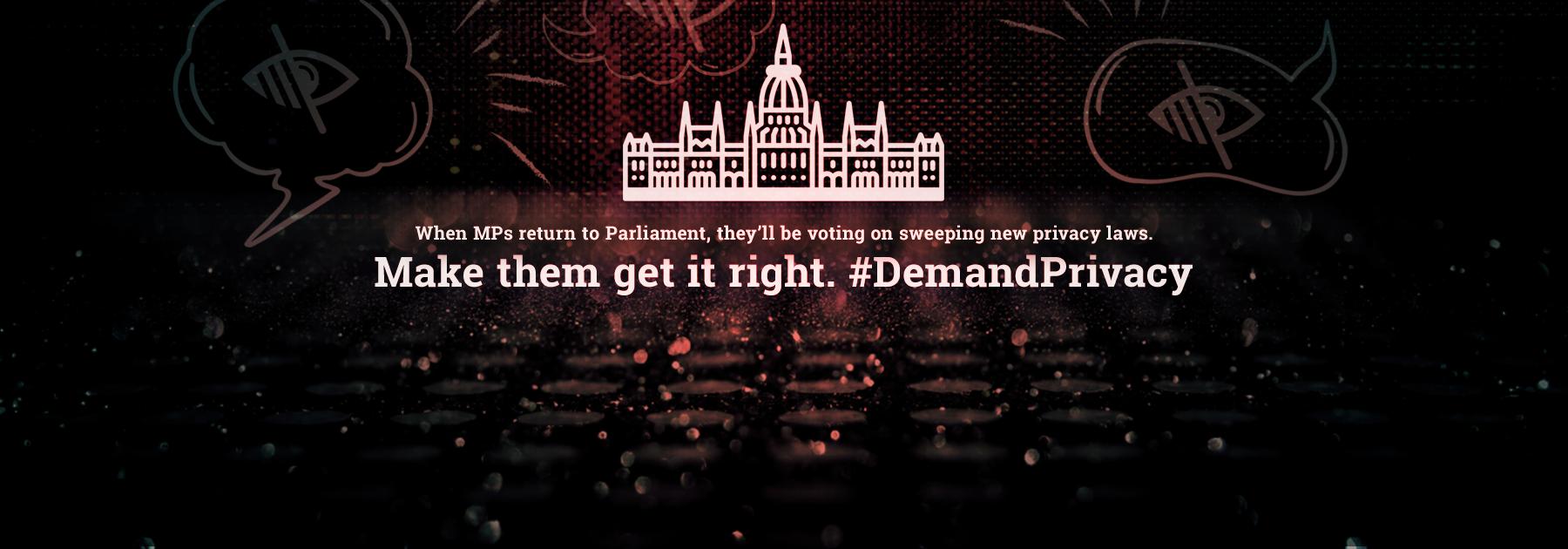 #DemandPrivacy