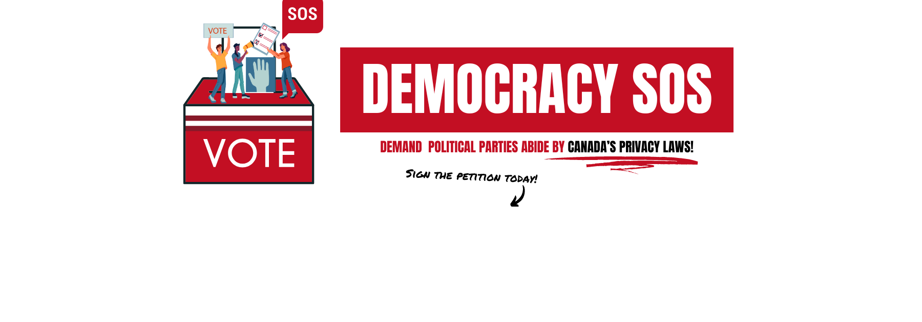Demand political parties abide by Canada's privacy laws!