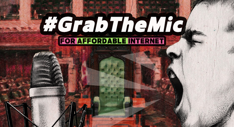 Grab the Mic for affordable Internet