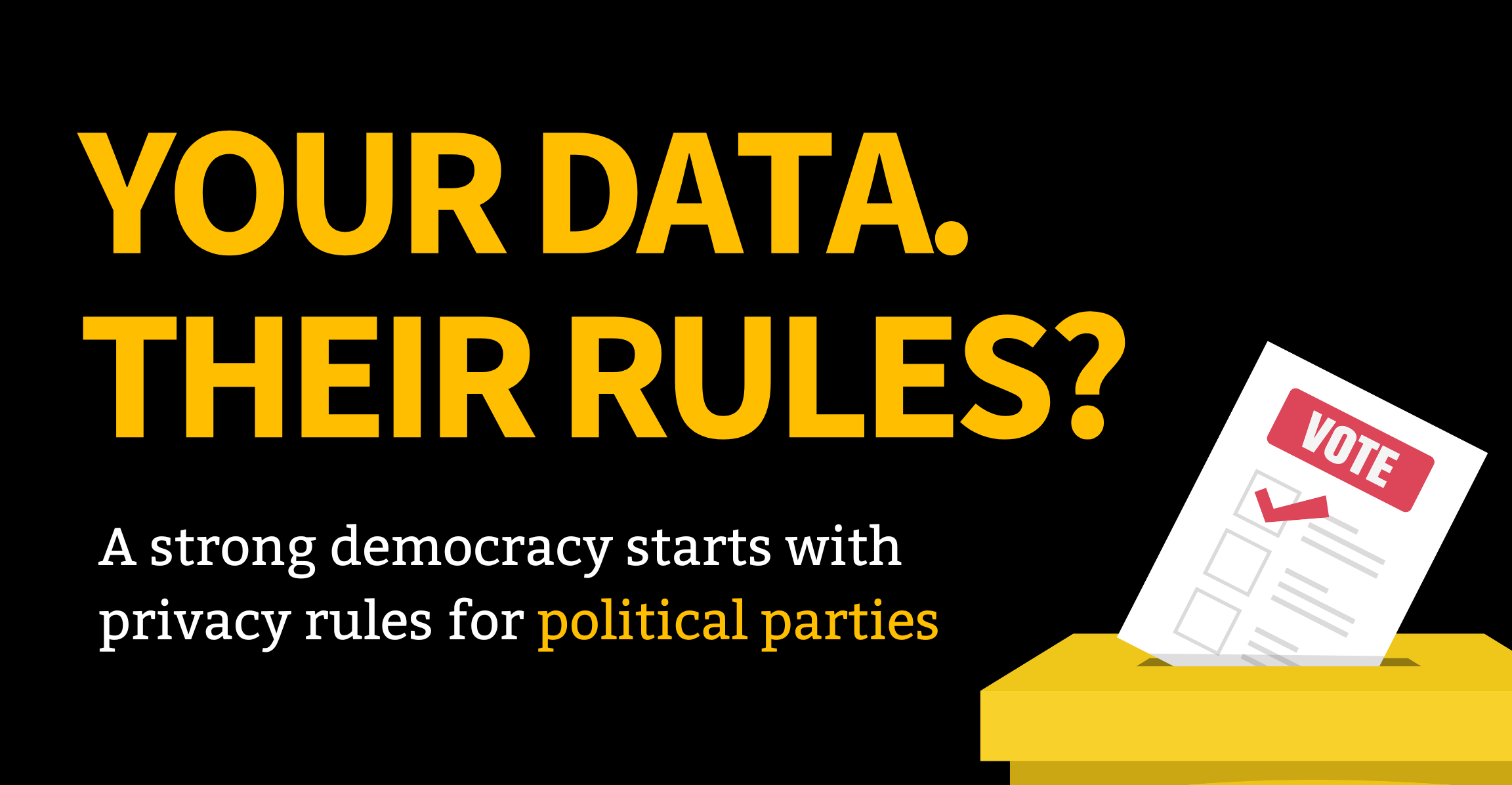 Voter Privacy Parliamentary Petition - Support Privacy Rules for Political Parties