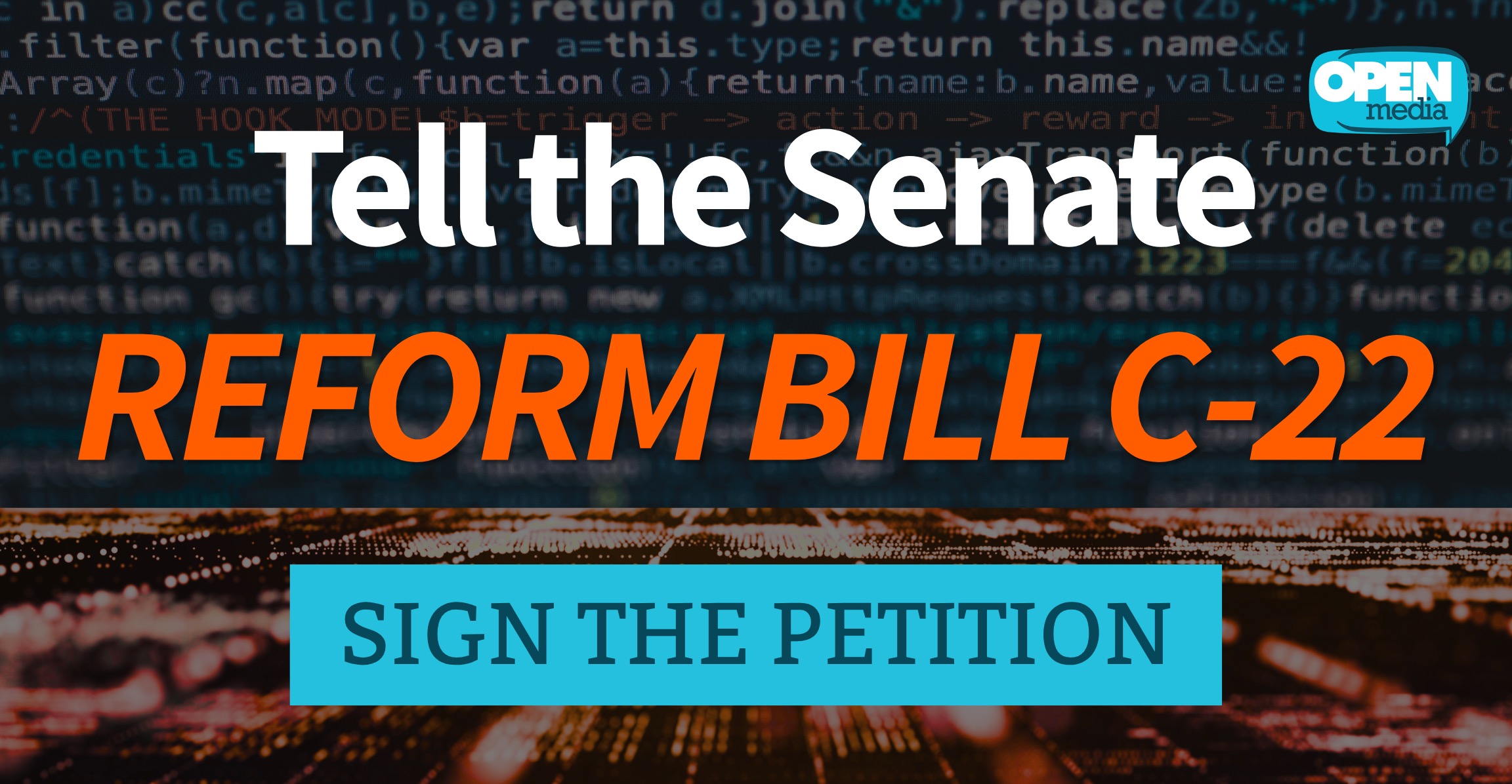 Tell the Senate: Reform Bill C-22