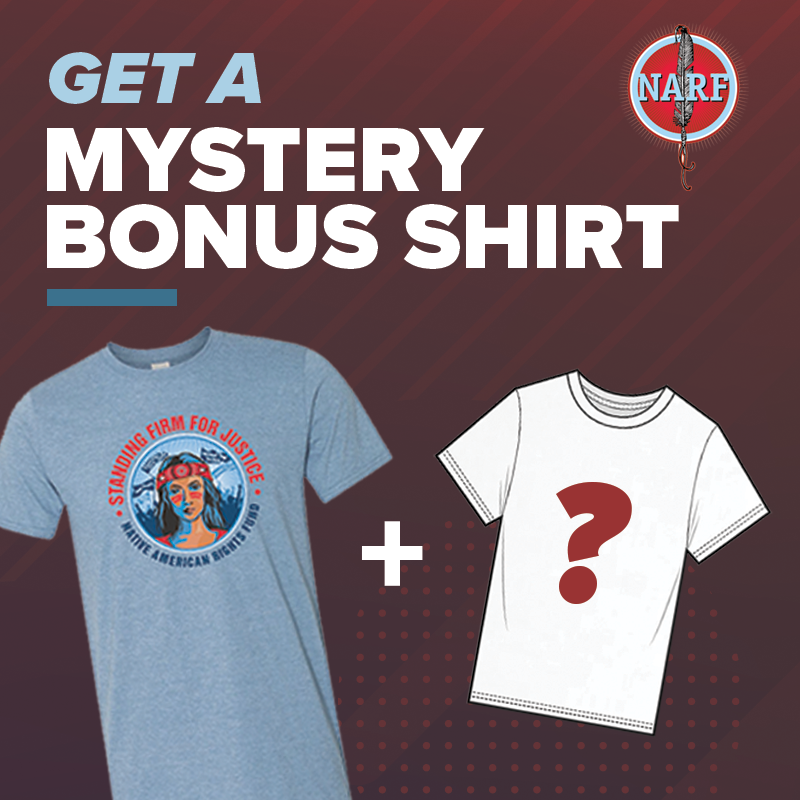 She Stands for Justice +Mystery Bonus Shirt