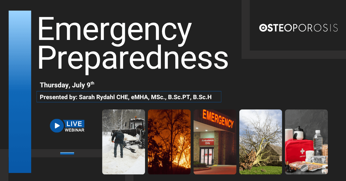 Emergency Preparedness webinar
