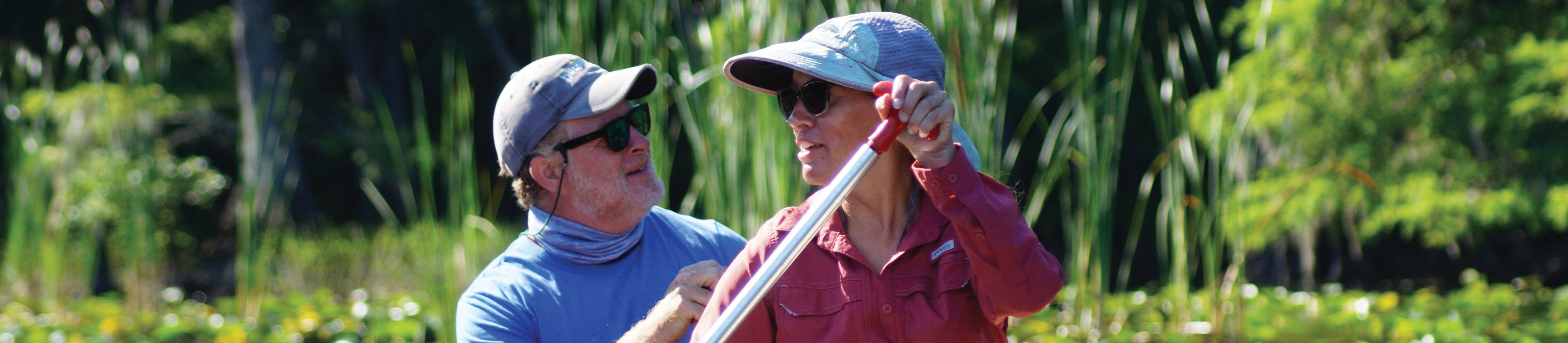 Canoers enjoy Lake Russell at Disney Wilderness Preserve. Photo Credit: © Hannah O'Malley/TNC