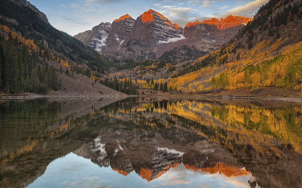 Maroon Bells, Colorado.
