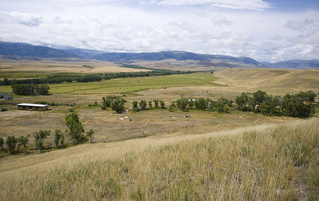 The Pitchfork Ranch, near Meeteetse, Wyoming. &copy; Russ Schnitzer