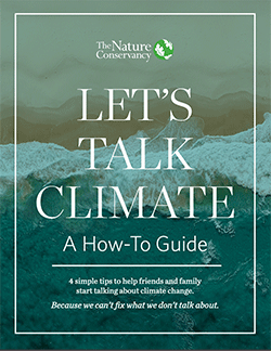 Cover of Let's Talk Climate Guide.