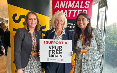 FOUR PAWS UK staff attend Animals Matter Coalition Parliamentary event.