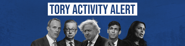 Tory Activity Alert Banner