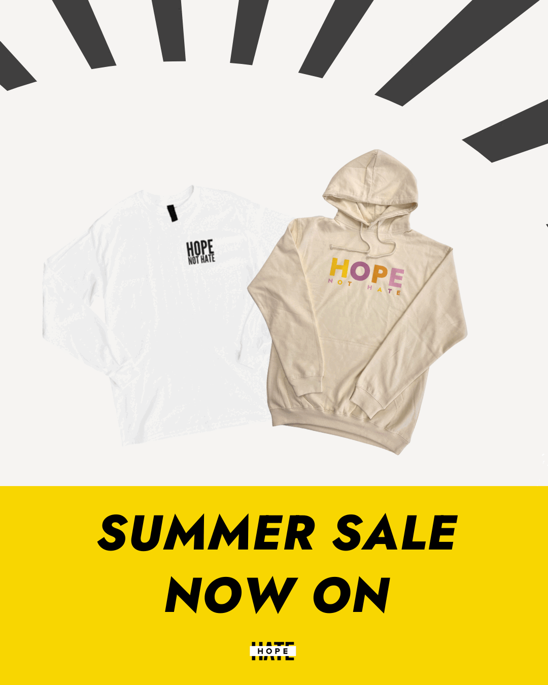 HOPE not hate summer sale
