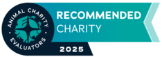 Animal Charity Evaluators - Recommended charity 2025