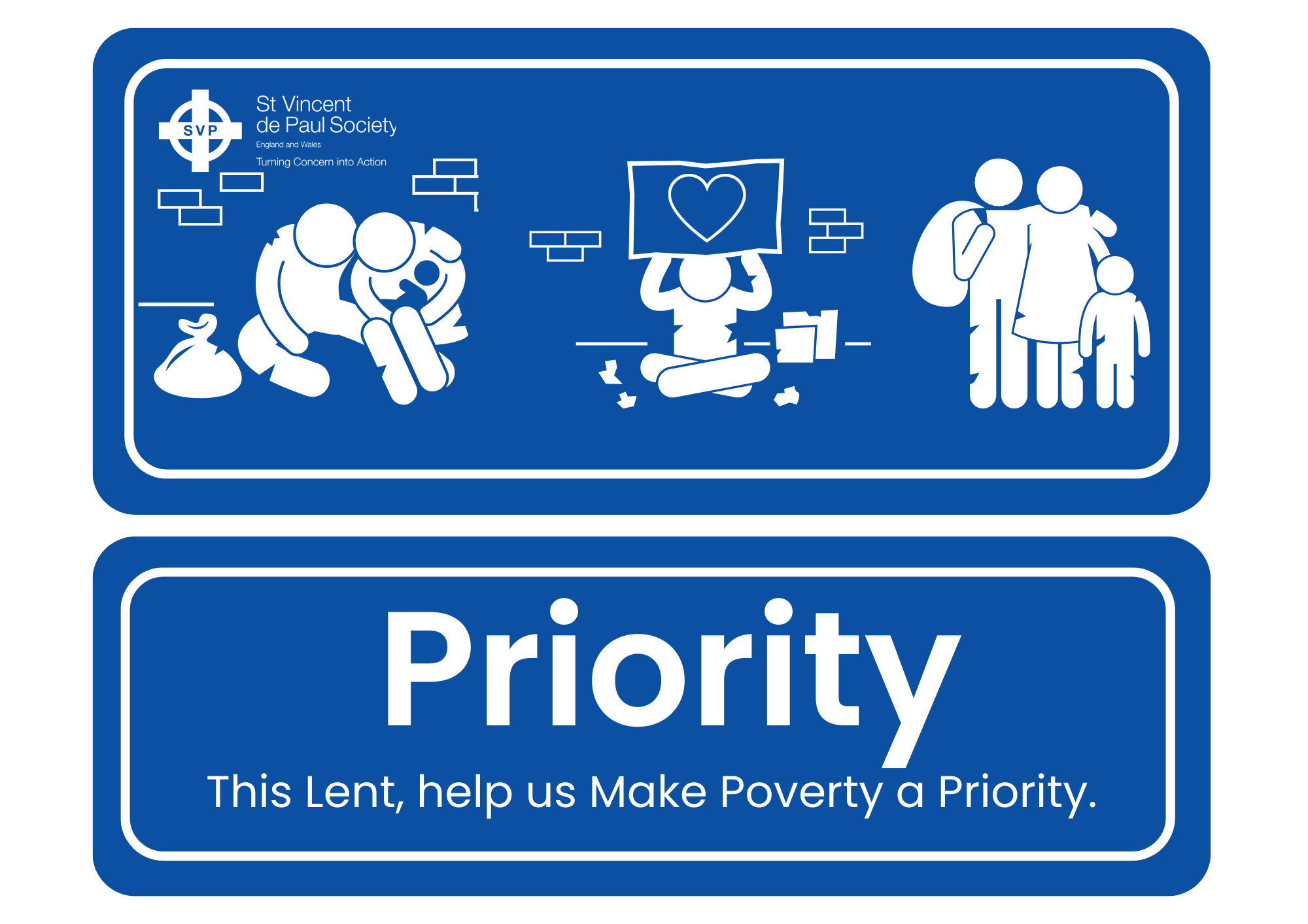 This is an image of the Make Poverty a Priority logo