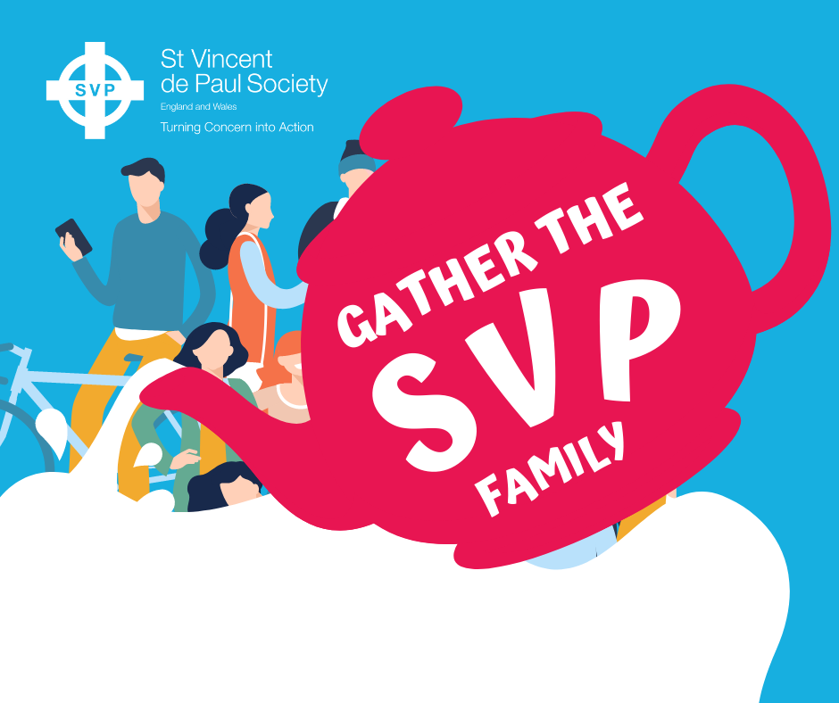 This is a picture of the logo for gather the SVP family.