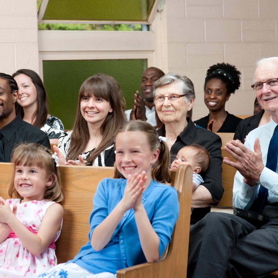 This is an image of a parish family