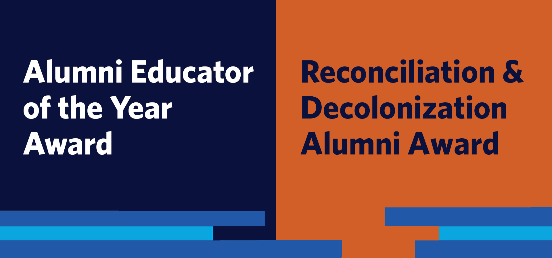 banner image: Alumni educator of the year award