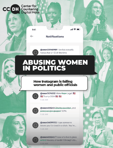 Abusing Women in Politics report cover