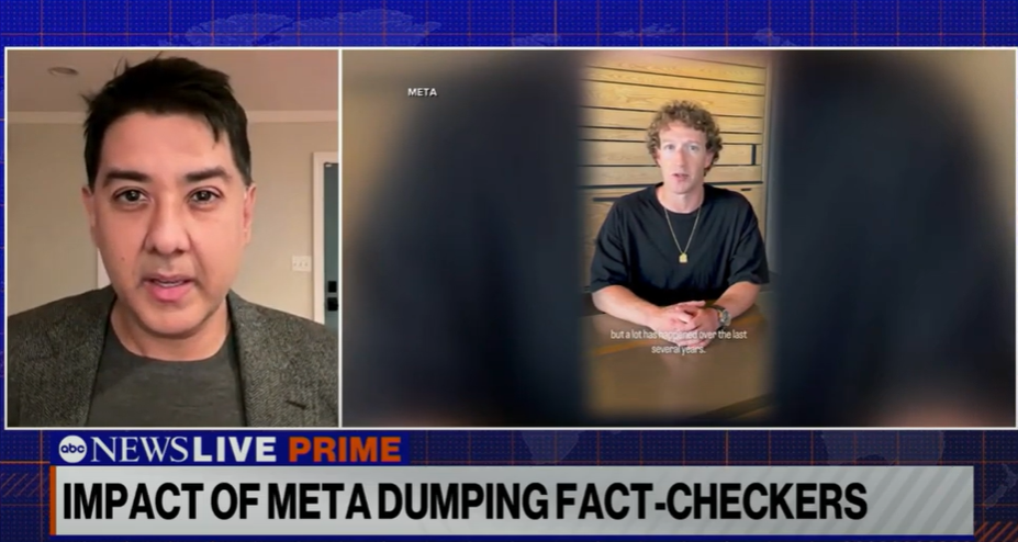 Imran Ahmed on ABC News on Mark Zuckerberg
