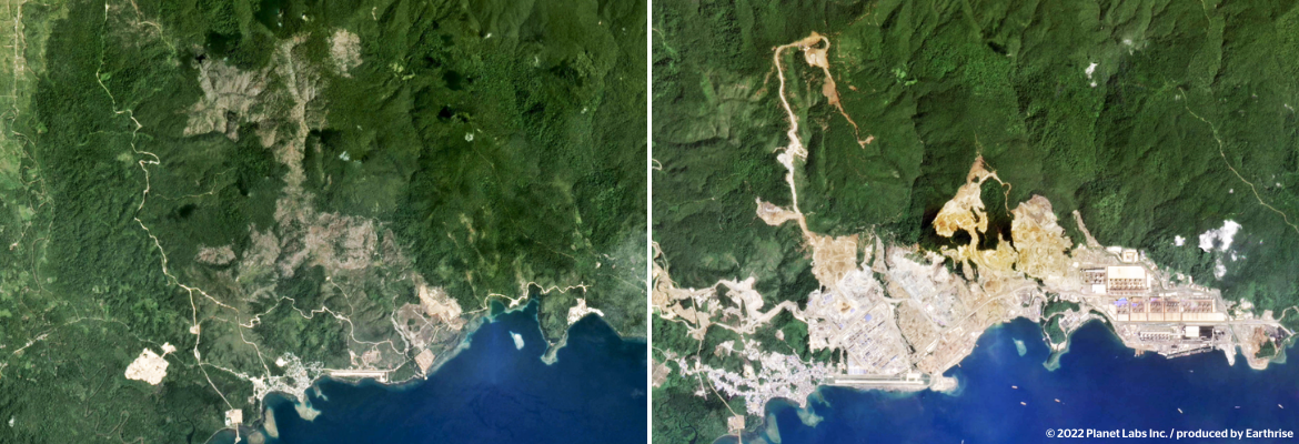 Area comparison