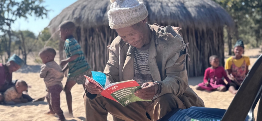 Man reading