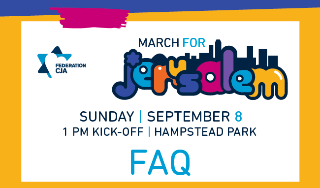 March for Jerusalem FAQ