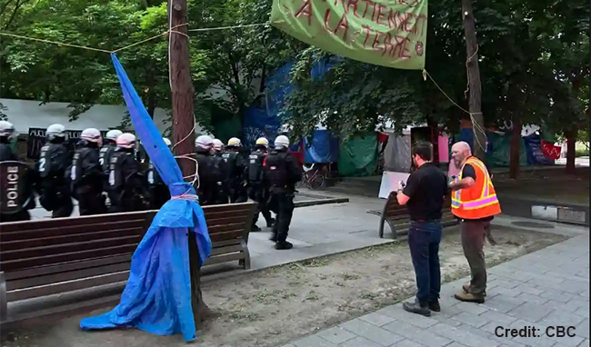 Victoria Square Encampment