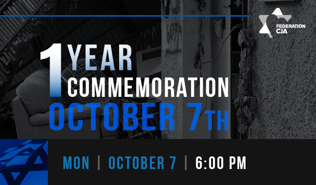 1 Year Commemoration October 7th