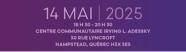 14 mai | 18 h 30 – 20 h 30