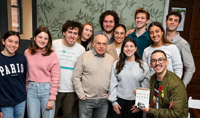 Natan Sharansky Inspires Students on Campus