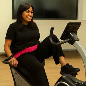 Counselor providing support