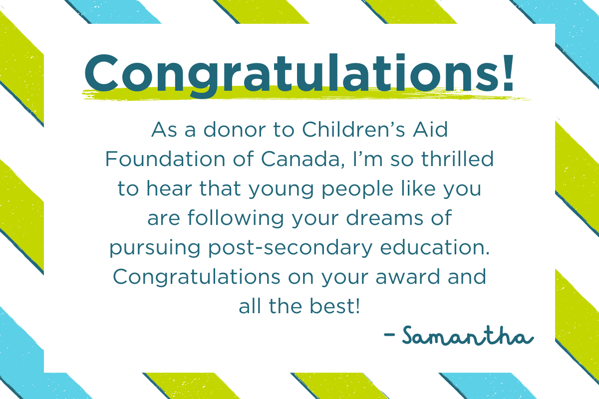 Congratulations