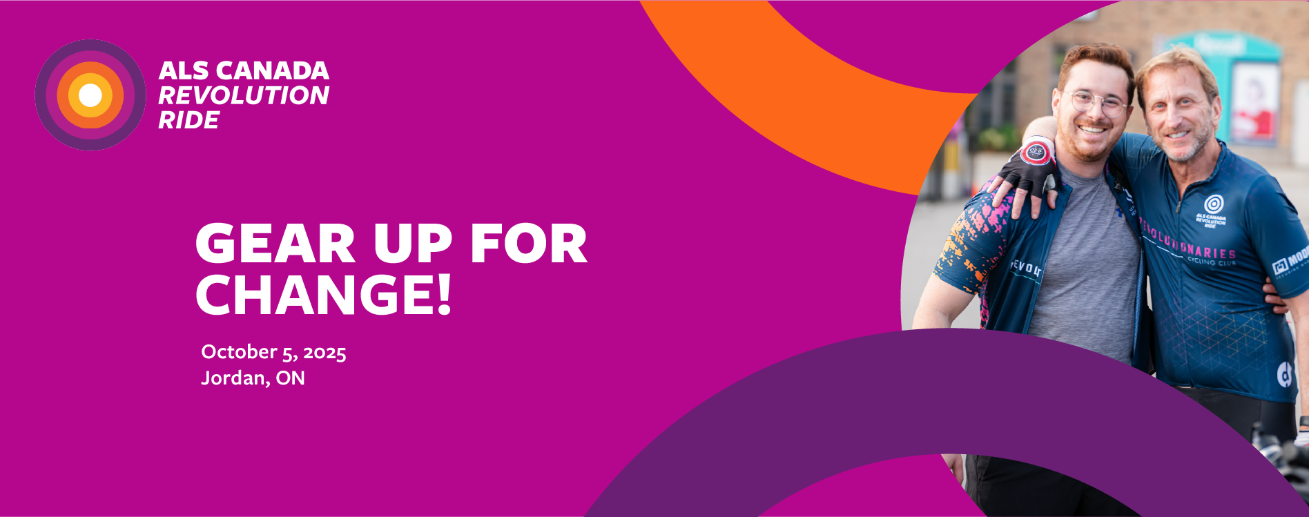 Revolution Ride Banner
