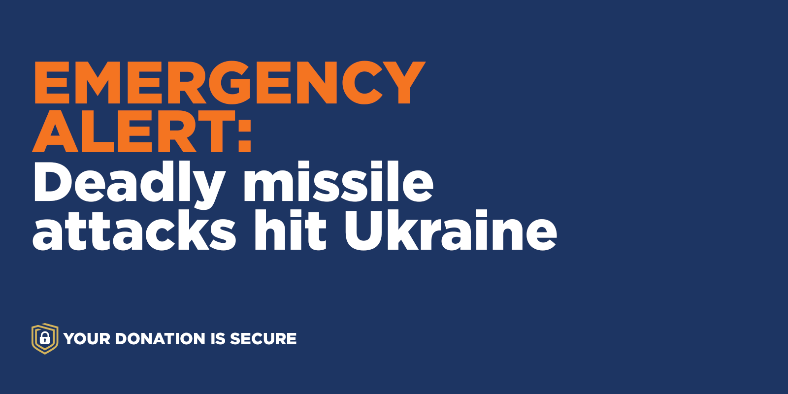 EMERGENCY ALERT: Deadly missile attacks hit Ukraine