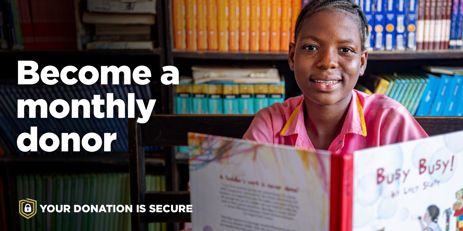 Become a monthly donor