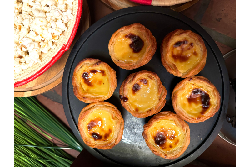 Egg custard tarts