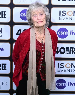 A photo of Virginia McKenna at the Footsteps to Freedom Ball
