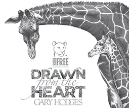 The front cover of Gary Hodges' Drawn from the Heart book