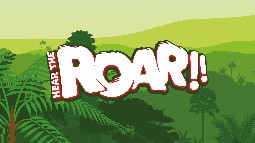 The Hear the Roar magazine logo