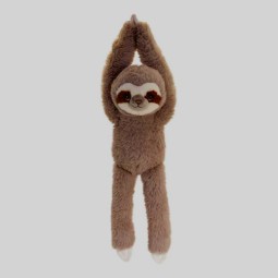 A sloth cuddly toy