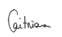 Caitriona Fottrell signature