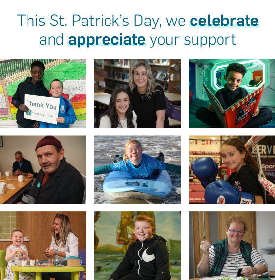 This St. Patrick's Day, we celebrate and appreciate your support!