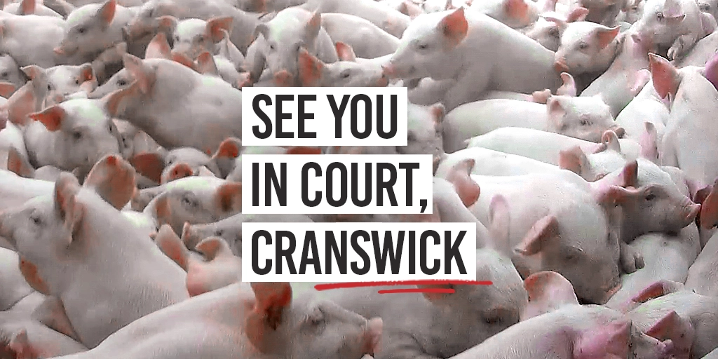 See you in court, Cranswick