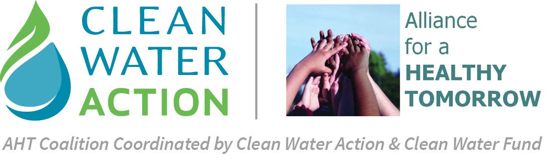 Clean water Action and AHT logo