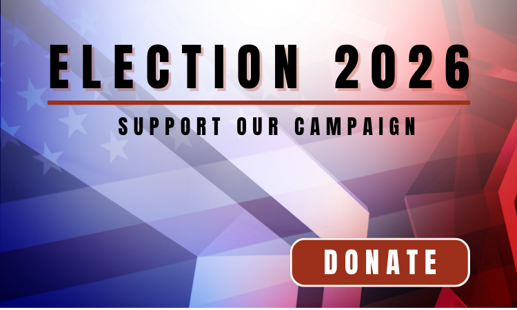 Election 2026 | Support Our Campaign